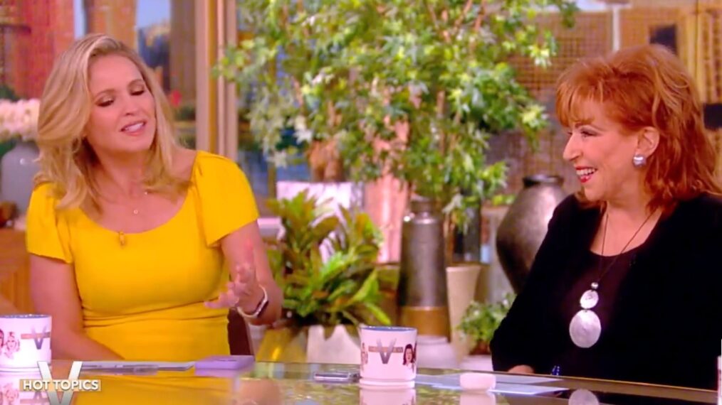 Sara Haines and Joy Behar on The View July 25