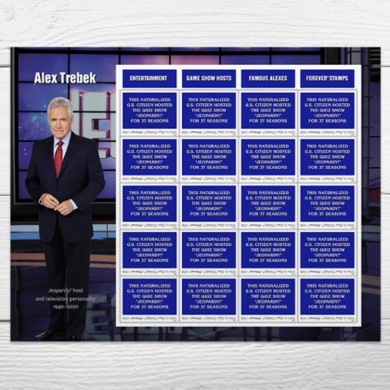 Alex Trebek stamp