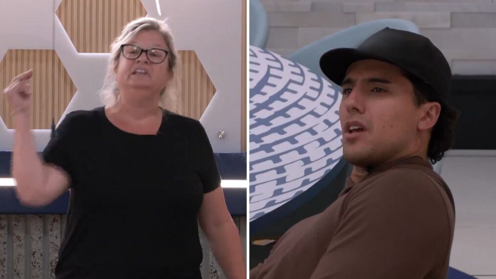 Angela and Matt on Big Brother