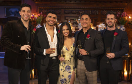 Devin, Jonathon, Jenn Tran, Marcus, and Jeremy on 'The Bachelorette'