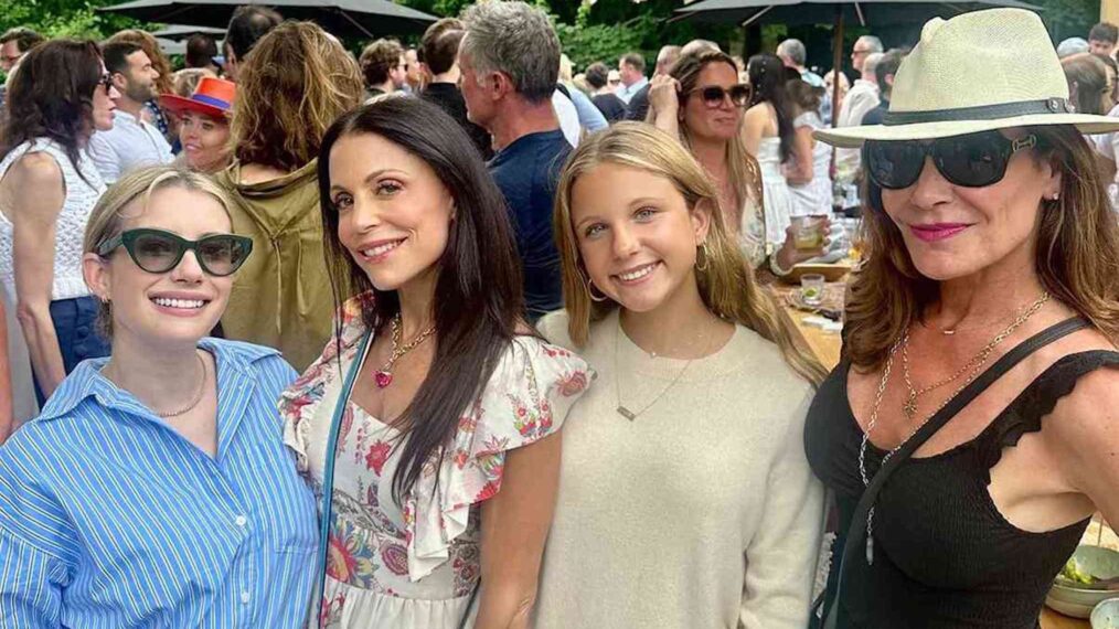 Bethenny Frankel Emma Roberts Luann de Lesseps