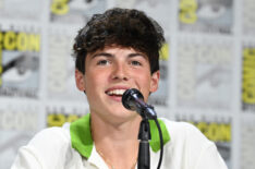 Brady Noon speaks onstage at 'Tales Of The Teenage Mutant Ninja Turtles' during San Diego Comic Con at San Diego Convention Center on July 25, 2024