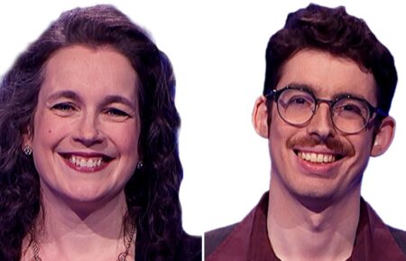 Brenna Sniatecki and Isaac Hirsch of 'Jeopardy!'