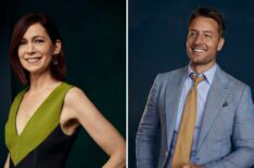 Justin Hartley, Carrie Preston and More Prep for 'Tracker' & 'Elsbeth's Return in Our Studio