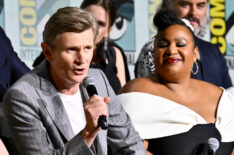 Charles Edwards and Sophia Nomvete at 'The Lord of the Rings: The Rings of Power' Panel at the 2024 San Diego International Comic-Con