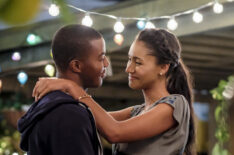 Daniel Ezra as Spencer and Greta Onieogou as Layla on 'All American'