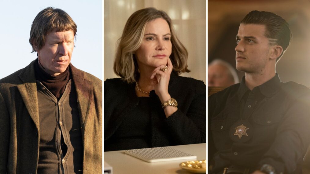 Sam Spruell, Jennifer Jason Leigh, and Joe Keery for 'Fargo'