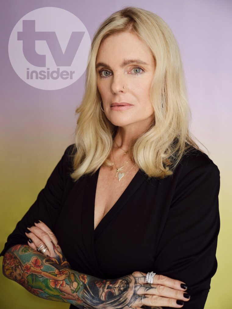 Erika Eleniak in TV Insider TCA Summer 2024 portrait studio