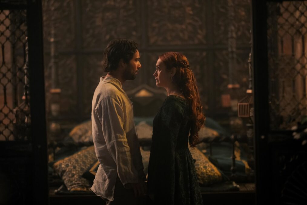 Fabien Frankel and Olivia Cooke in 'House of the Dragon' Season 2