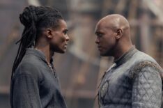 Clinton Liberty as Addam and Abubakar Salim as Alyn of Hull in 'House of the Dragon' Season 2 Episode 7 - 'The Red Sowing'