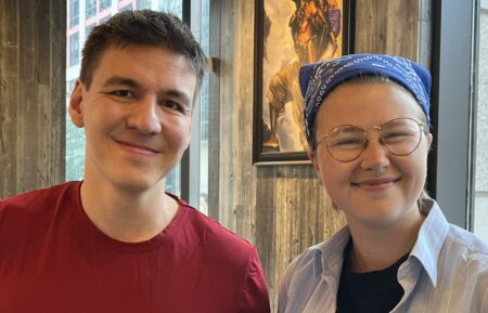 James Holzhauer and Mattea Roach