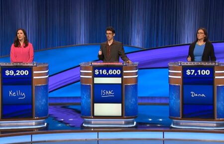 Kelly, Isaac, and Dana play 'Jeopardy!'