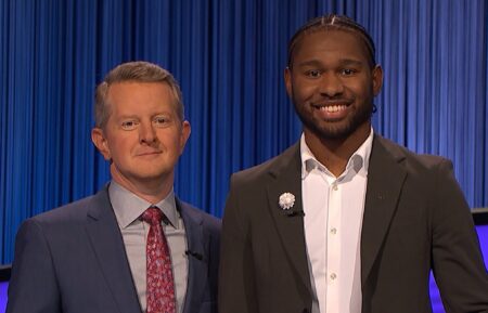 'Jeopardy!' contestant Tim Herd with host Ken Jennings