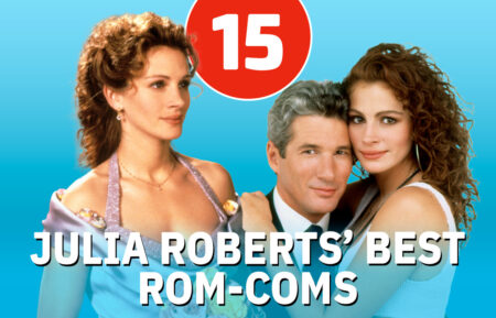 Julia Roberts in 'My Best Friend's Wedding'; Richard Gere and Roberts in 'Pretty Woman'