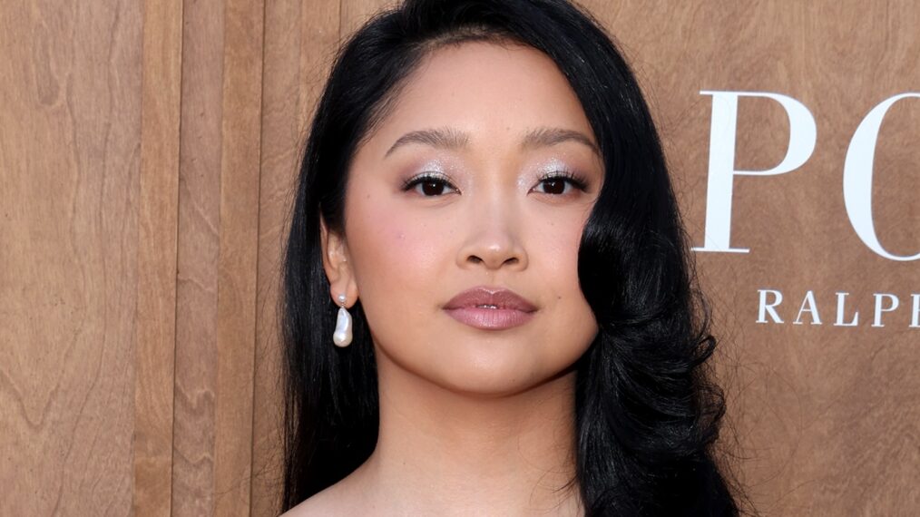 Lana Condor on red carpet