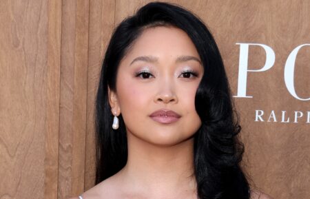 Lana Condor on red carpet