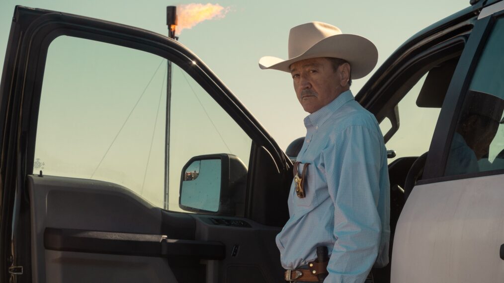 Mark Collie as Sheriff Walt Joeberg in season 1, episode 2 of 'Landman'