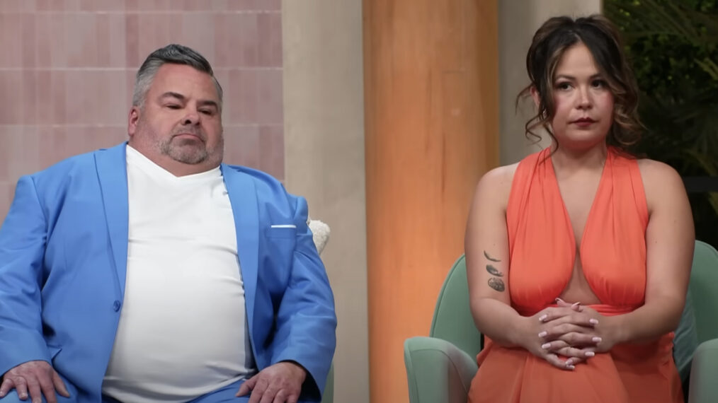 Big Ed Brown and Liz Woods in the '90 Day Fiance: Happily Ever After' tell all