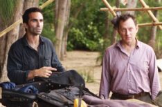 Nestor Carbonell, Michael Emerson in 'Lost' Season 6 Episode 9 'The Package'