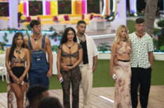 Kassy Castillo, Robert Rausch, Leah Kateb, Miguel Harichi, Kaylor Martin, Aaron Evans of 'Love Island USA' Season 6