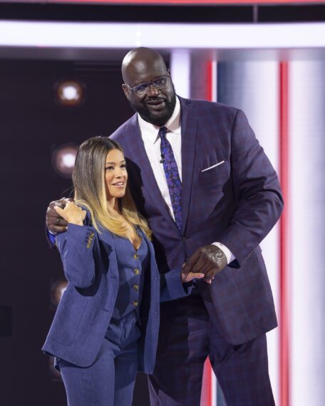 Gina Rodriguez and Shaquille O'Neal in 'Lucky 13'