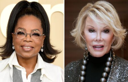 Oprah Winfrey and Joan Rivers