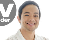 Osric Chau of 'Holidazed' at TV Insider's studio at Summer TCA 2024