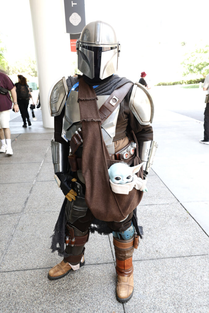 A cosplayer attends the 2024 Comic-Con International: San Diego on July 25, 2024 in San Diego, California.