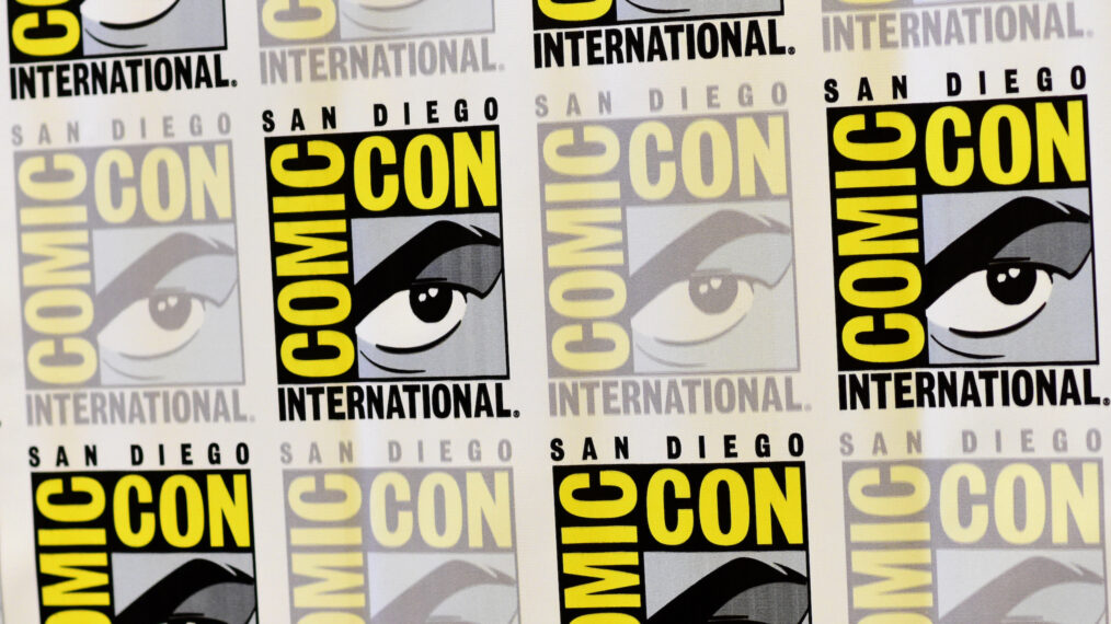 San Diego Comic-Con logo backdrop