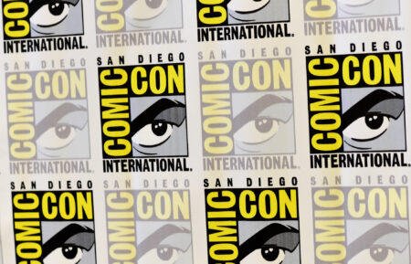 San Diego Comic-Con logo backdrop