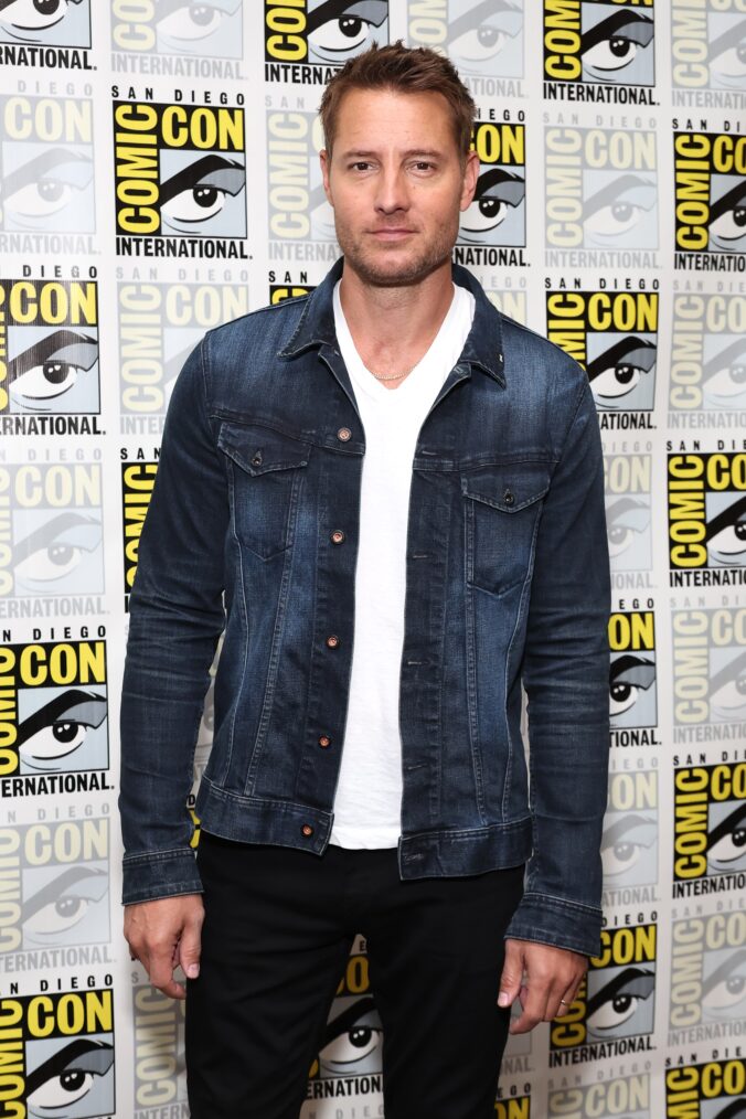 Justin Hartley from 'Tracker' at SDCC 2024