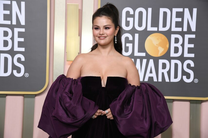 Selena Gomez at Golden Globes