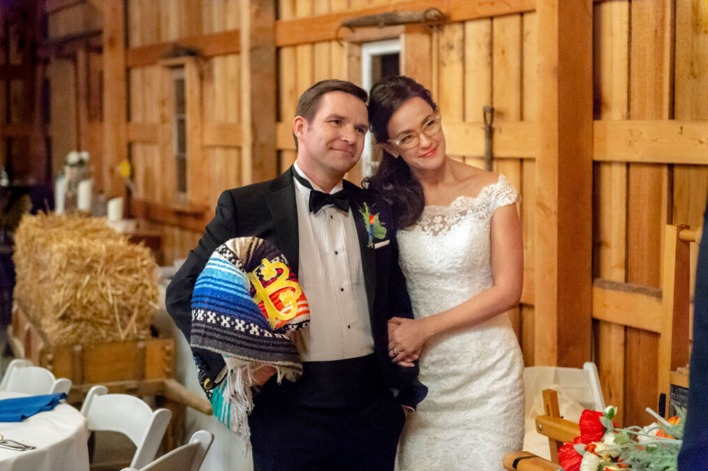 Geoff Gustafson, Crystal Lowe in 'Signed, Sealed, Delivered: To the Altar'