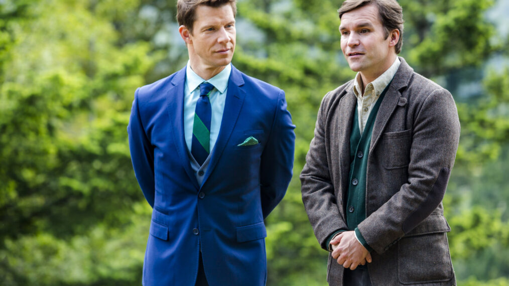 Eric Mabius and Geoff Gustafson in 'Signed, Sealed, Delivered: Truth Be Told'