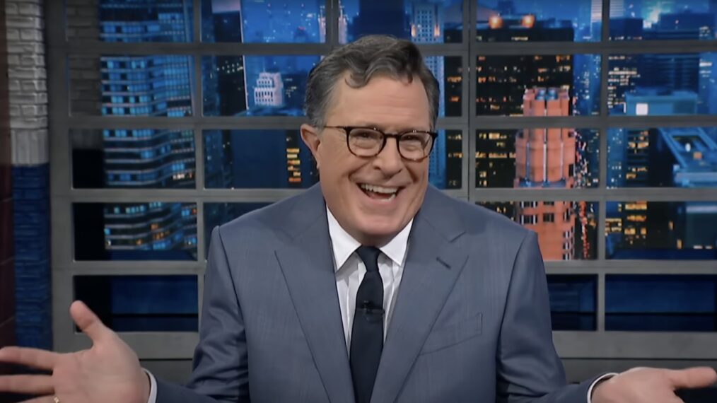 Stephen Colbert on Late Show