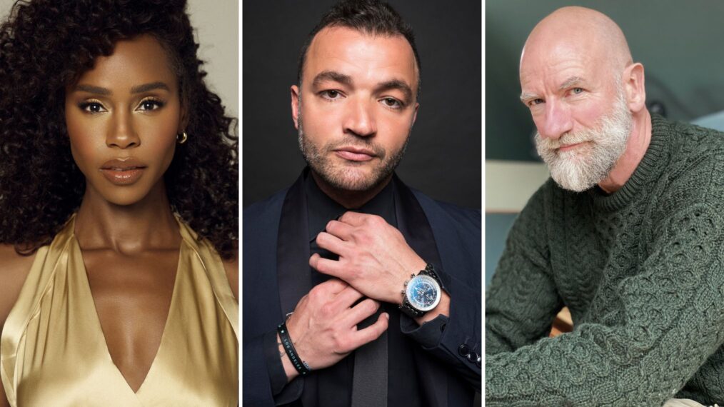 Tenika Davis, Nick Tarabay, and Graham McTavish