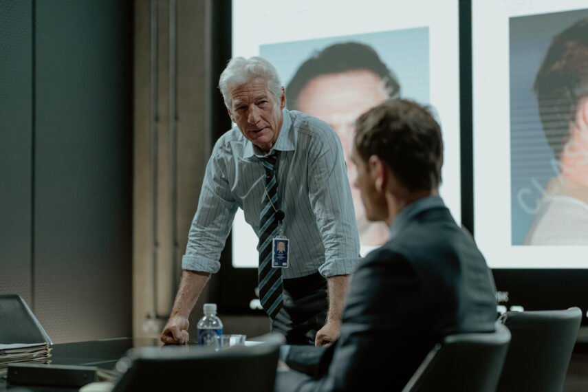 Richard Gere as Bosko and Michael Fassbender as Martian in 'The Agency'