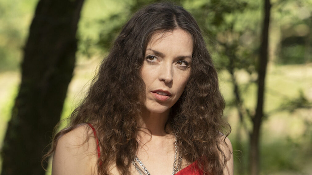 Bridget Christie in 'The Change' on BritBox