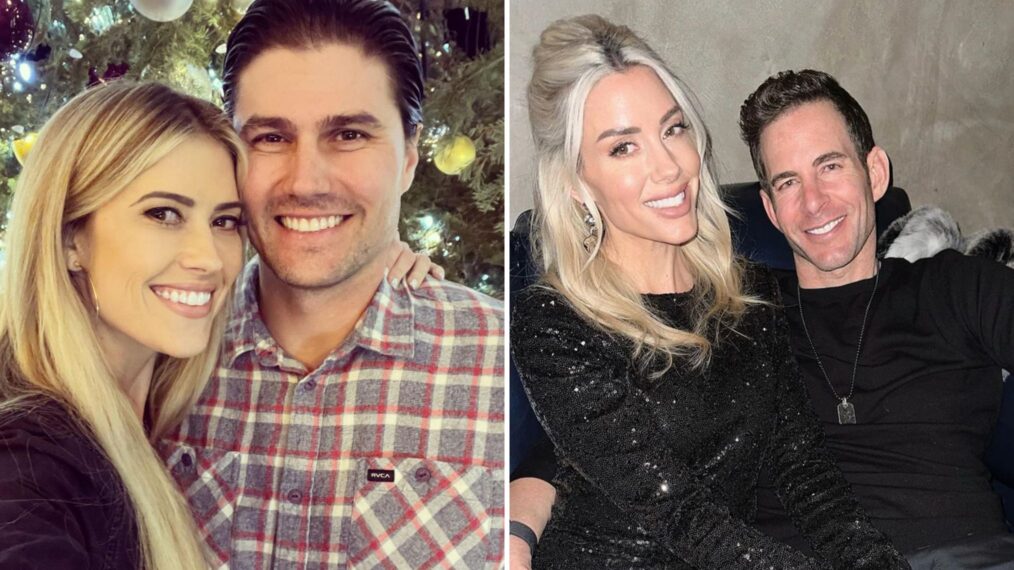 Tarek El Moussa and Heather Rae El Moussa; Christina Hall and Josh Hall