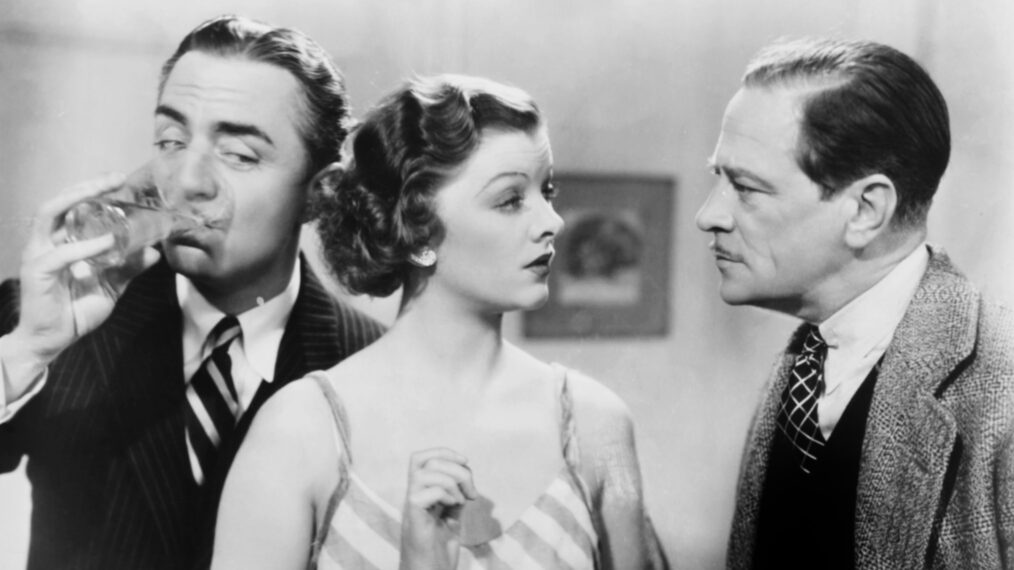 William Powell, Myrna Loy, Thomas E. Jackson in 'The Thin Man' (1934)