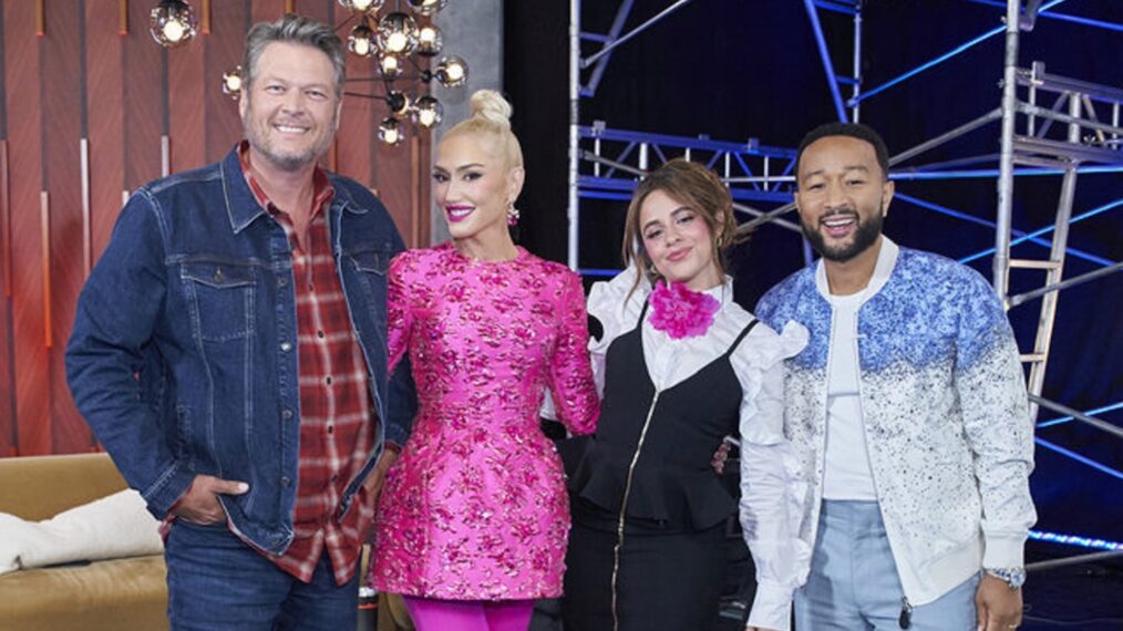 Blake Shelton, Gwen Stefani, Camila Cabello, John Legend, 'The Voice' Season 22 coaches