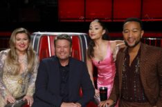 Kelly Clarkson, Blake Shelton, Ariana Grande, John Legend, 'The Voice' Season 21 coaches
