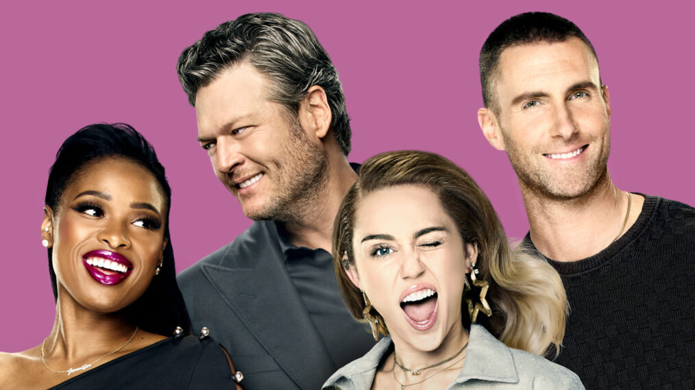 Jennifer Hudson, Blake Shelton, Miley Cyrus, and Adam Levine, 'The Voice' Season 13 coaches