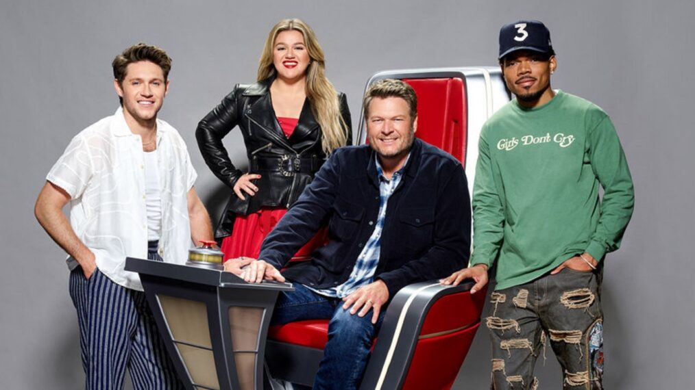 Niall Horan, Kelly Clarkson, Blake Shelton, Chance the Rapper, 'The Voice' Season 23 coaches