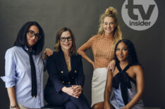 Lisa Taddeo, Laura Eason, Shailene Woodley, and DeWanda Wise of 'Three Women' at TCA 2024