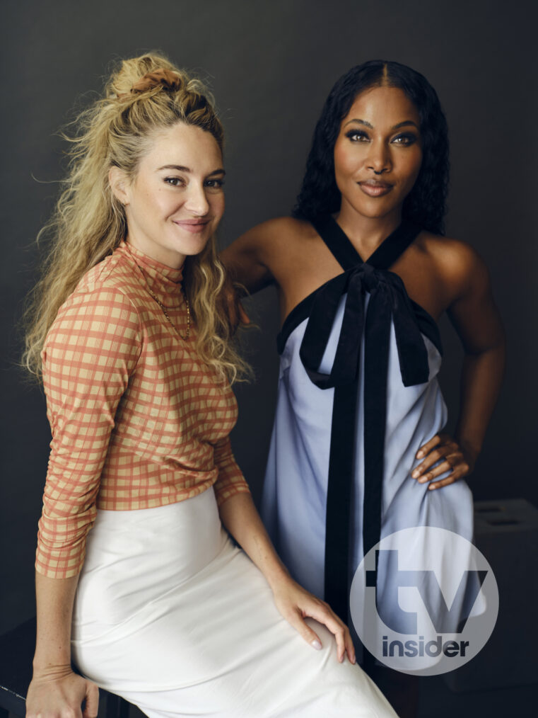 Shailene Woodley and DeWanda Wise of 'Three Women' at TCA 2024