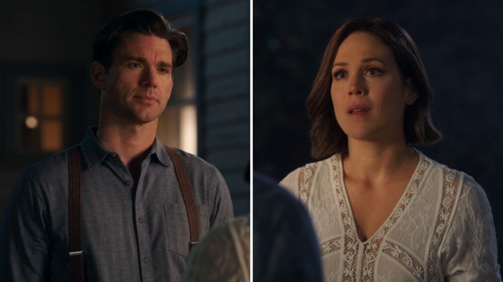 Kevin McGarry and Erin Krakow in 'When Calls the Heart' Season 11 Episode 11