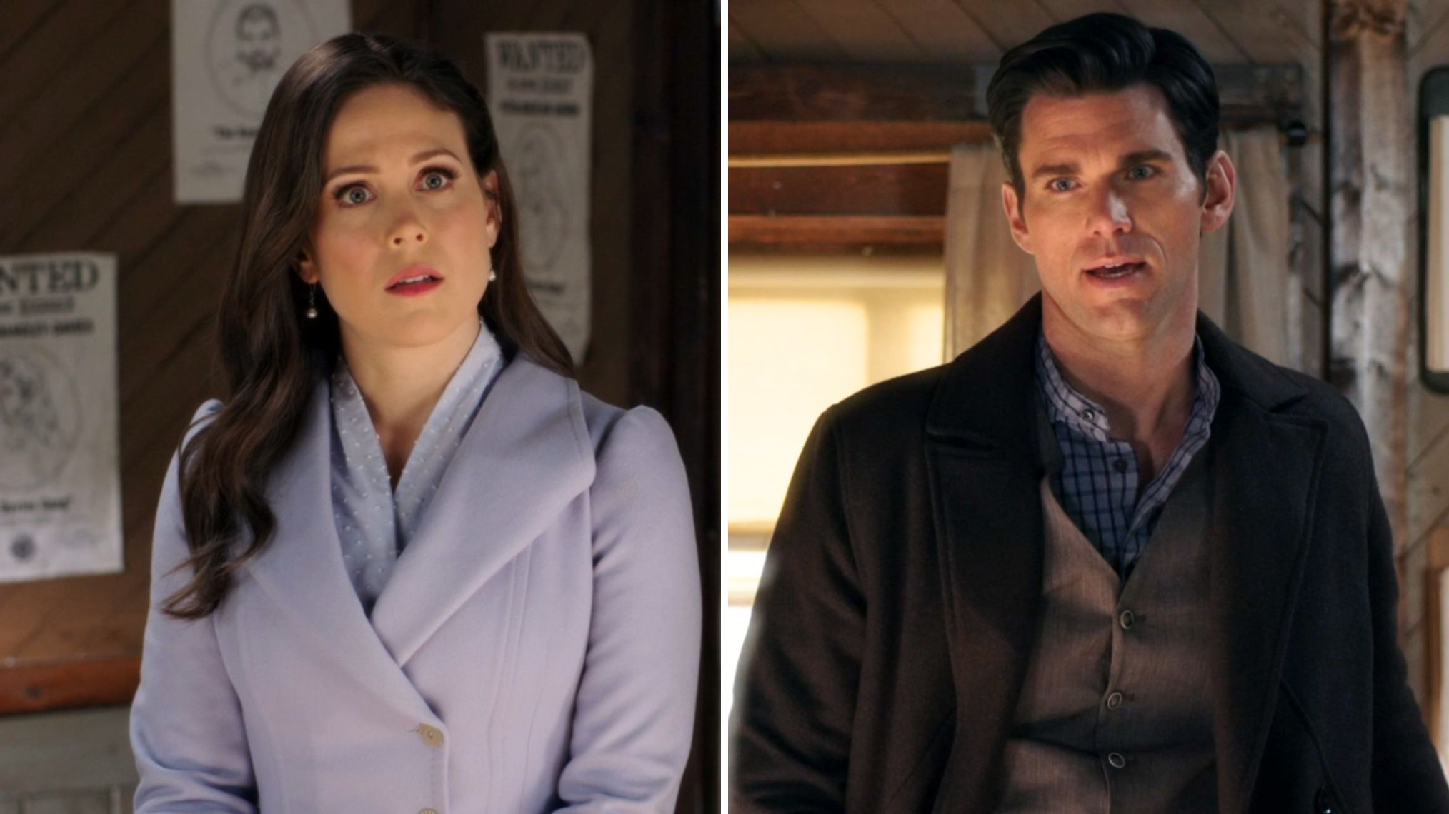 Kevin McGarry and Erin Krakow in 'When Calls the Heart' Season 7 Episode 9