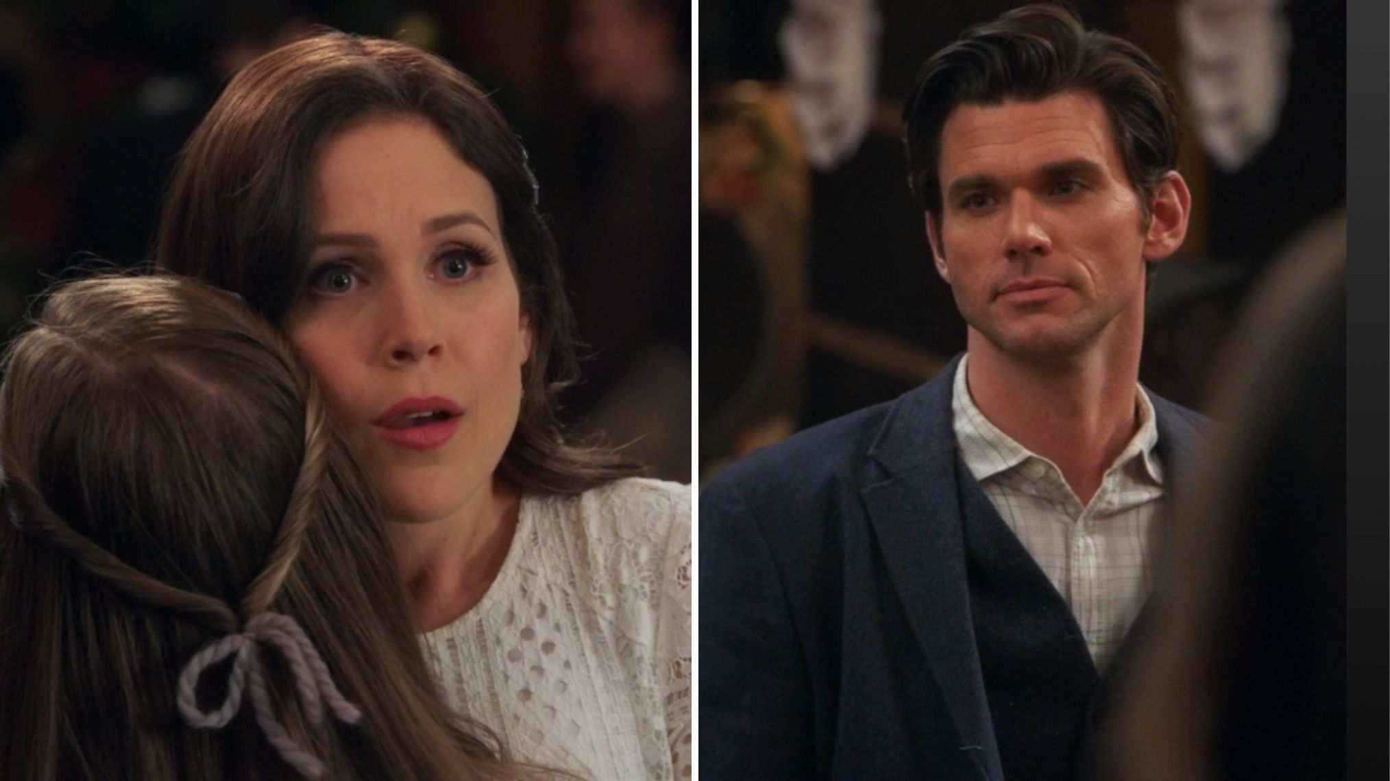 Kevin McGarry and Erin Krakow in 'When Calls the Heart' Season 7