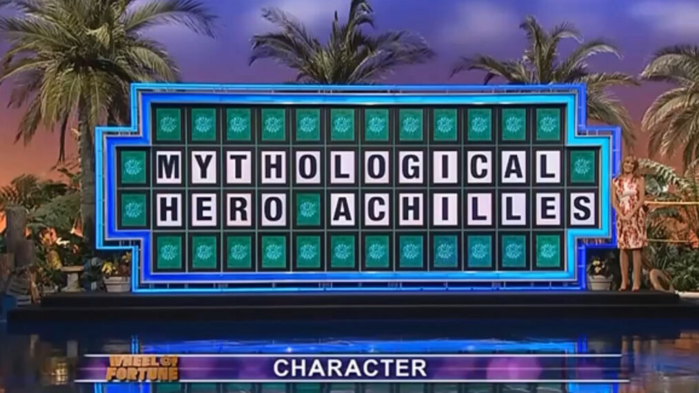 'Wheel of Fortune' Achilles fail